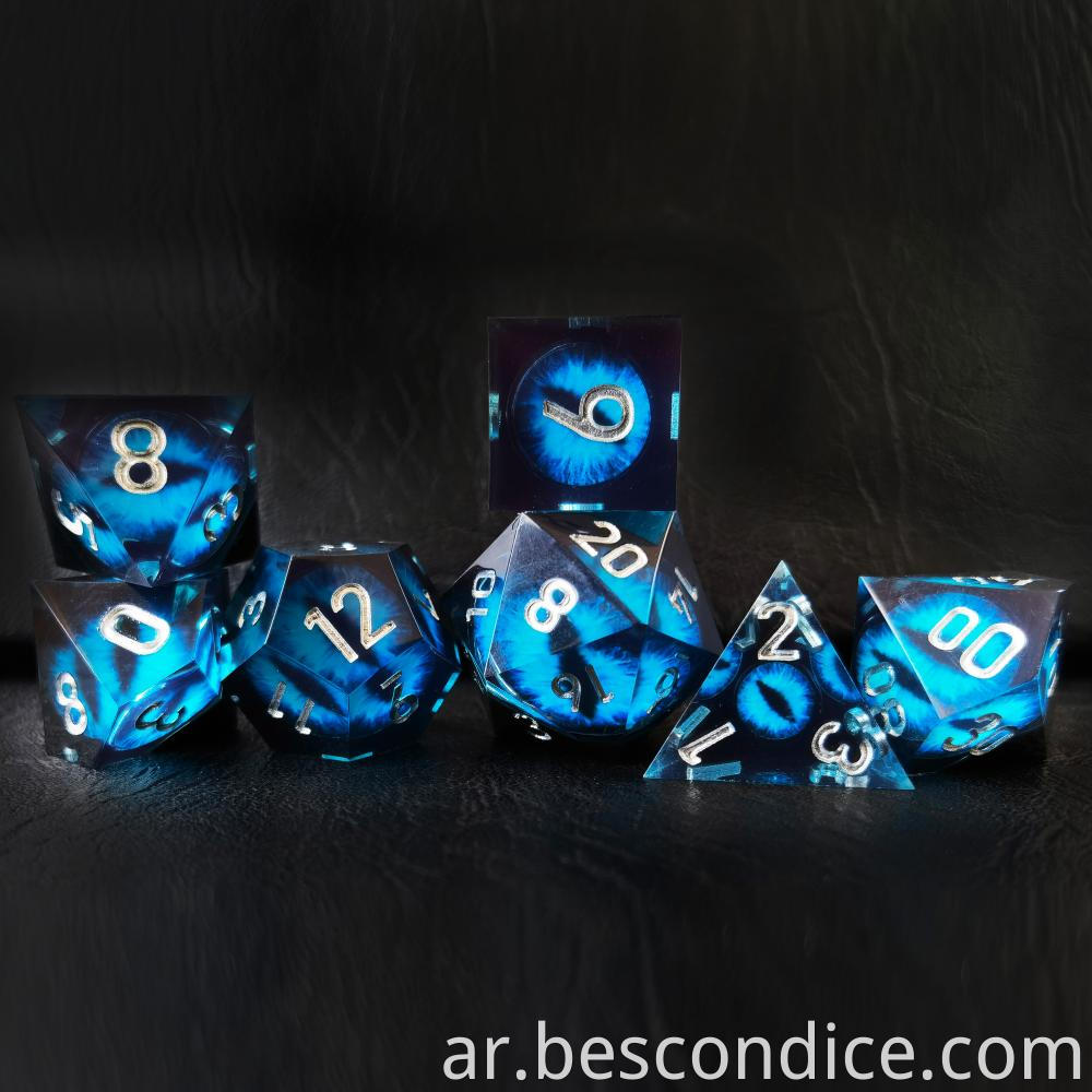 Dungeons And Dragons Resin Dragon Eye Dice 4